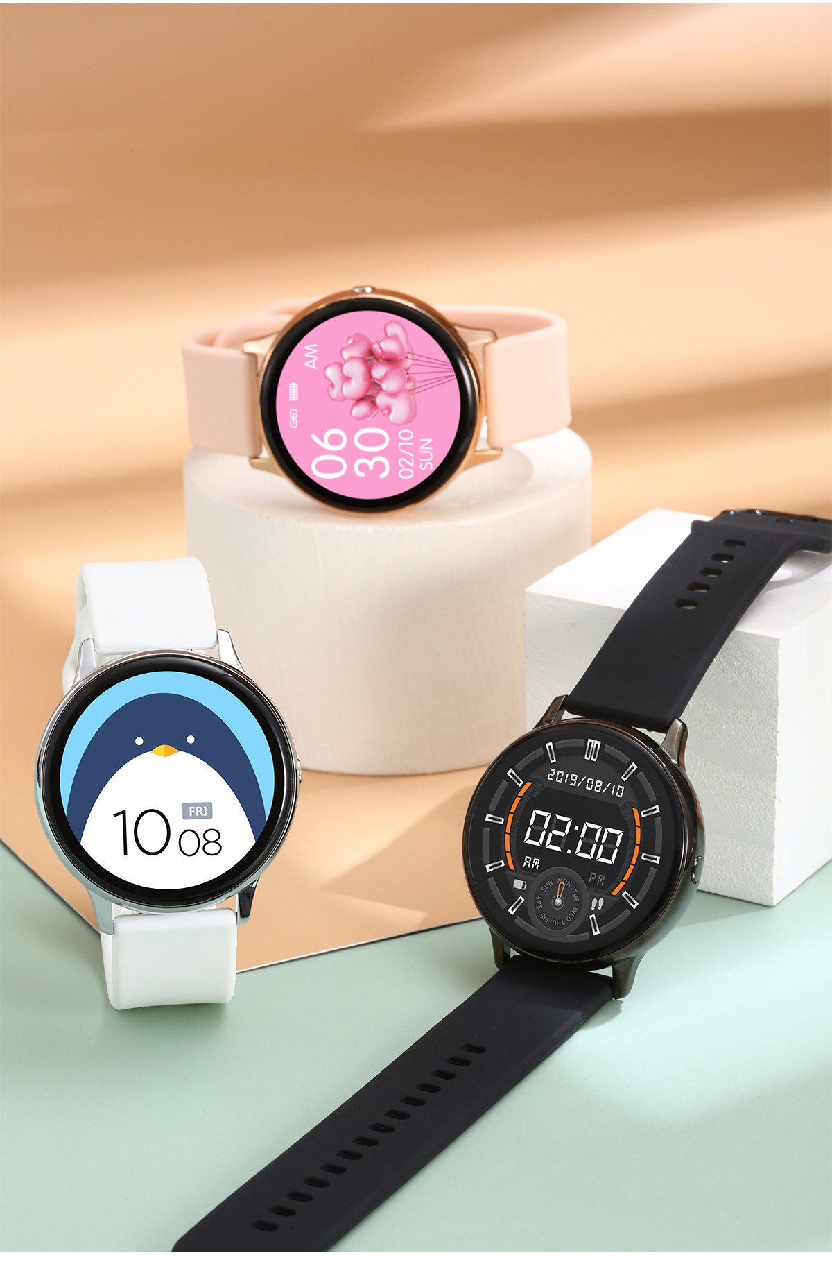 DT88 Pro Smart Watch women ECG+PPG Bluetooth Heart Rate Tracker Blood Pressure IP67 Waterproof women Smartwatch men