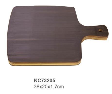 Customized Boating Gift Personalized Paddle Shaped Bamboo Cutting Board colorful