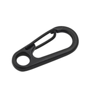 Buy cheap Black Zinc Alloy Mini Carabiner Snap Hook Key Chain Ring Spring for Mining Equipment product