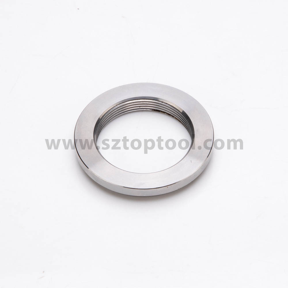 CNC Machined Special Rings With Threaded Stainless Steel Cnc Parts