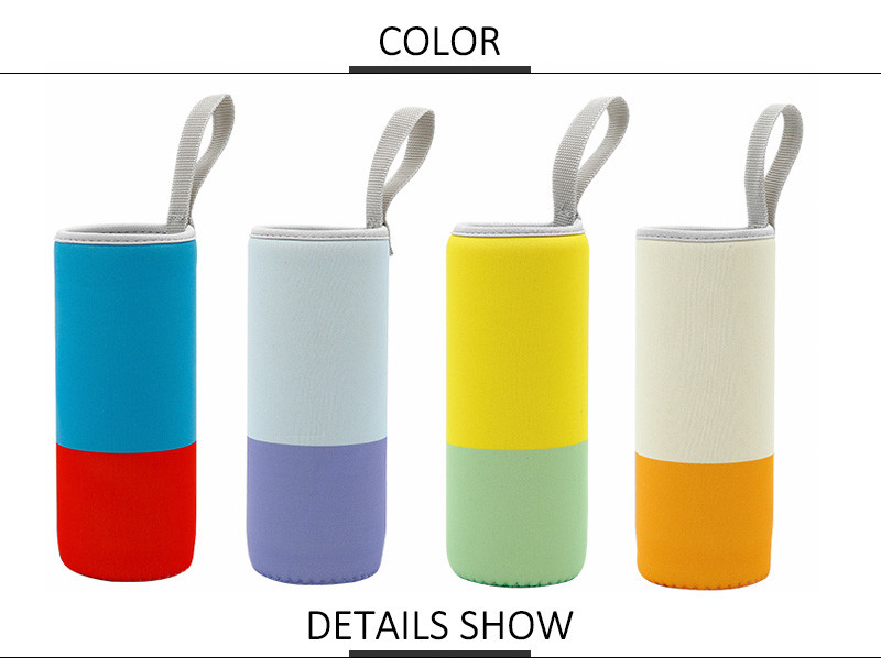 Sport Water Bottle Cover Neoprene Insulator Sleeve Portable Keep Cool