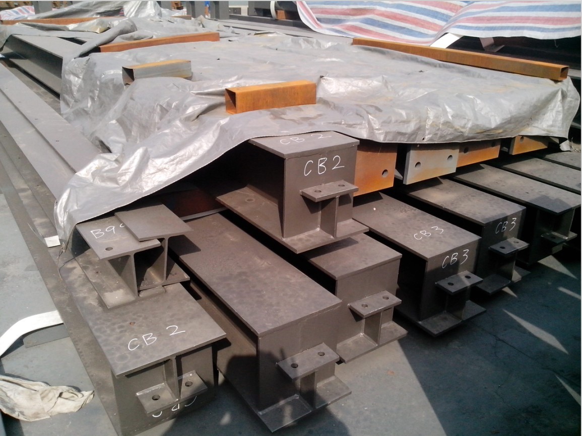 Pharmaceutical PVC Windows Q235b Steel Structure Workshop