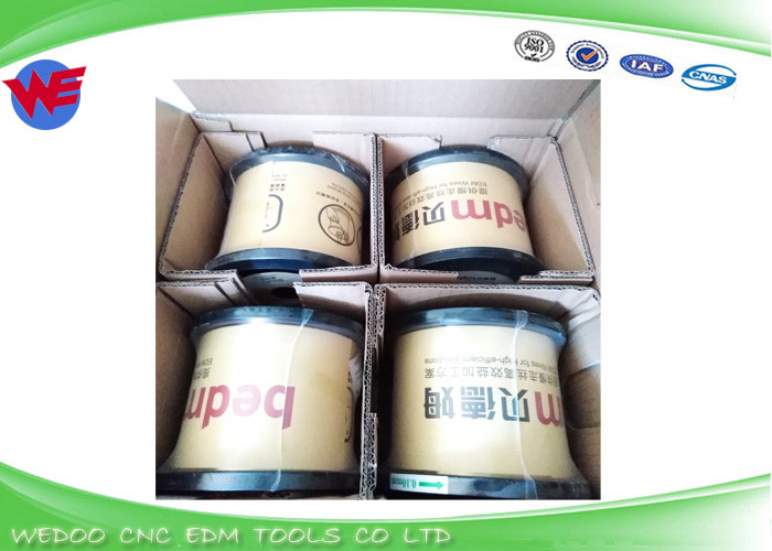 Stable Conductivity Wire EDM Consumables / Hard Brass Wire For Wire Cut Machine