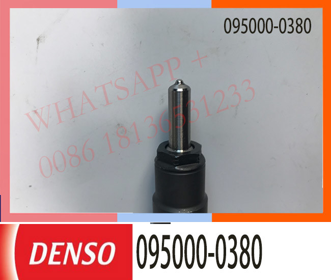common rail injector 095000-0380 for KOMATSU truck diesel pump injector DENSO 095000-0380 for high pressure engine