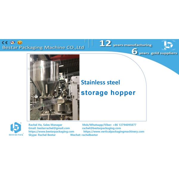 Detergent powder sachet packing machine [Bestar] small vertical packing machine with volumetric cup BSTV-160A