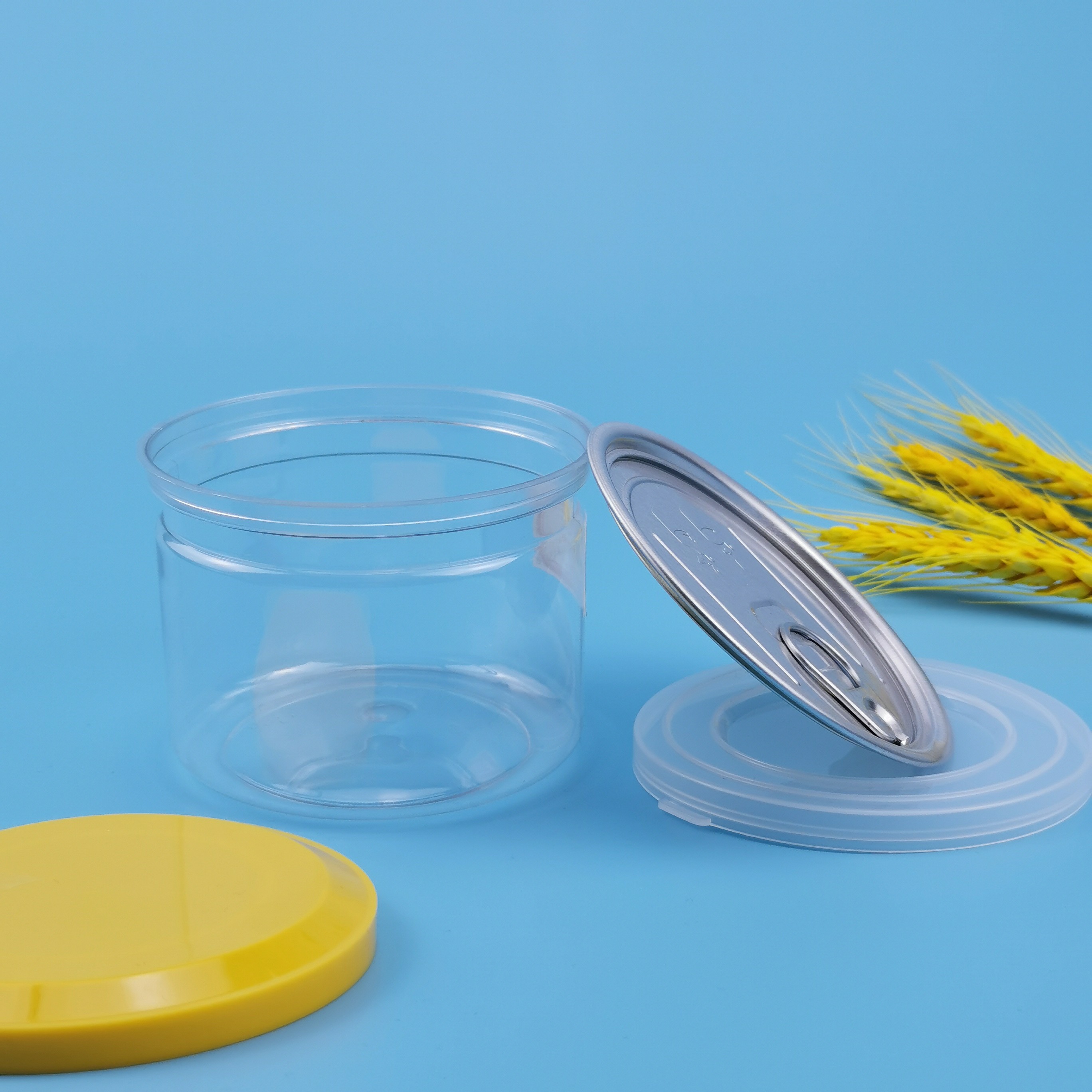EOE Food Grade 22g 10oz 300ml Plastic Snack Cans