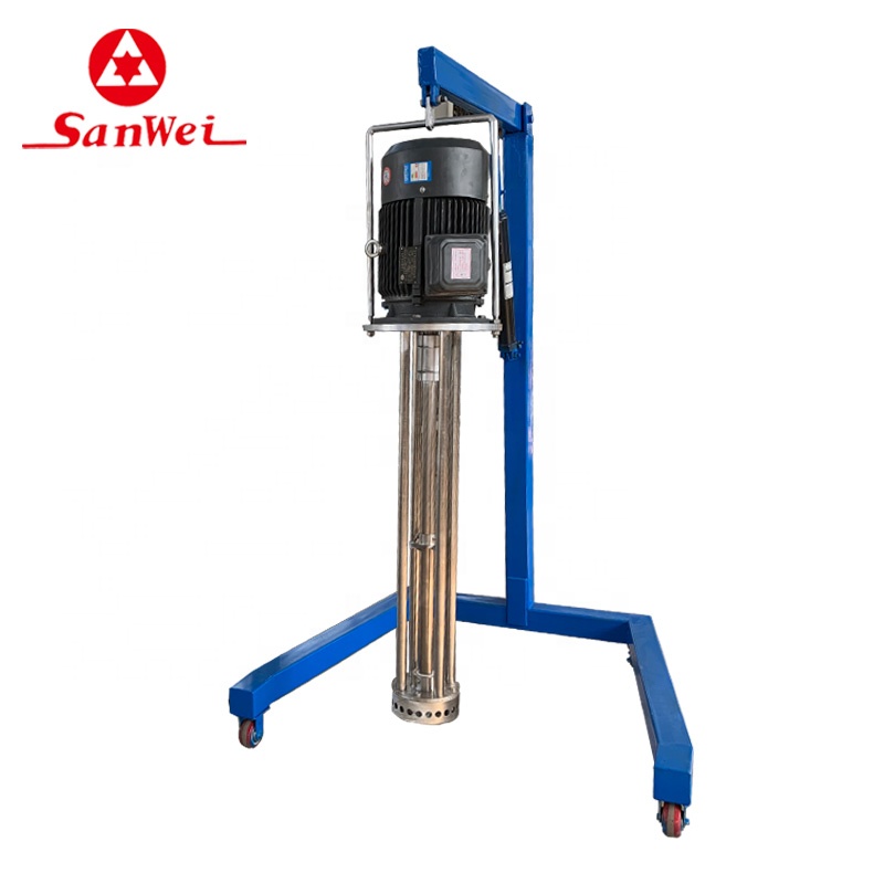 Motor Core Components High Shear Dispersing Emulsifier Homogenizer Cosmetic Emulsifier Mixer Prices