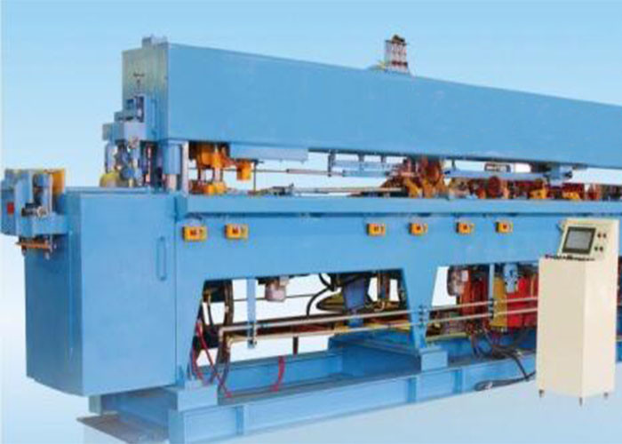 Automatic steel bar lattice truss welding production machine 12 m / min