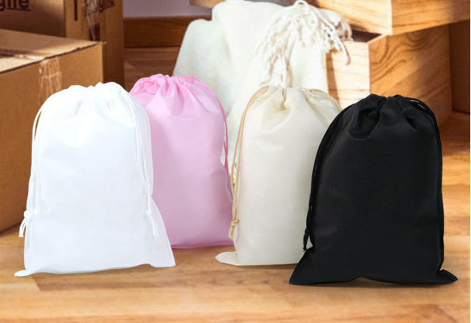 Customize Cotton Dust Bag Small Linen Drawstring Bag Canvas For Shoes Gift Present