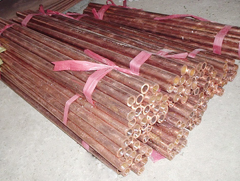 Excellent freezing seamless red copper pipe / tube ASTM B68 standard / un-standard