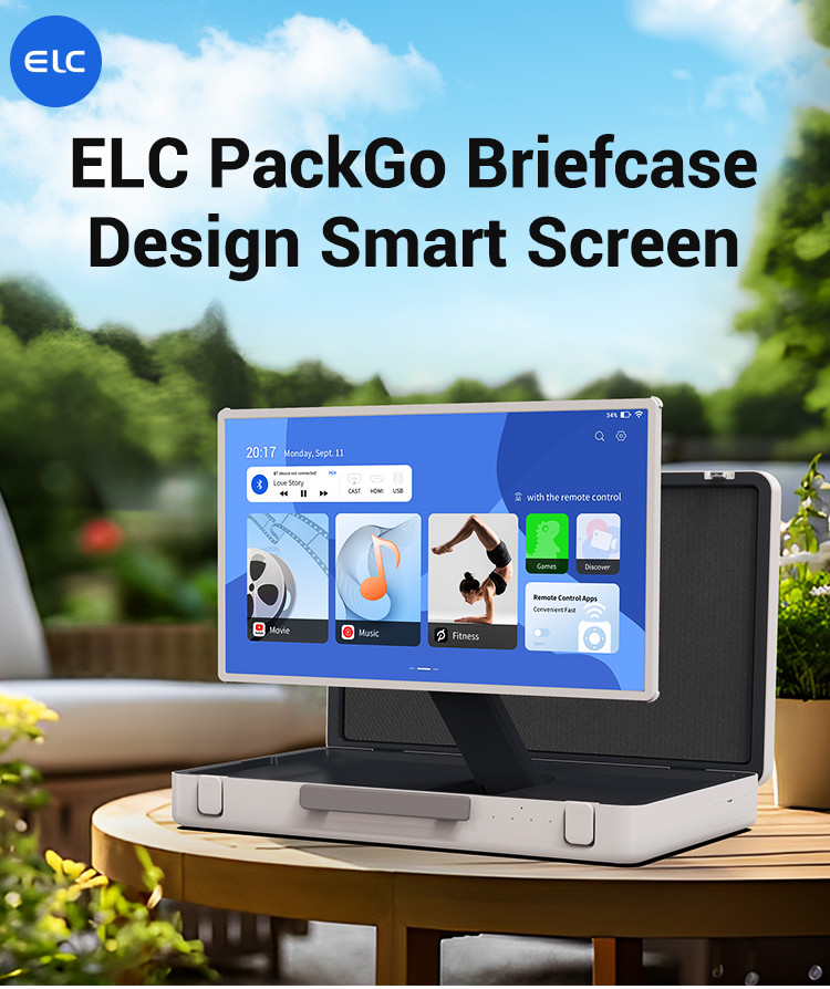 ELC PackGo Smart Tv Android 12 Portable Smart Tv Household Appliance Factory