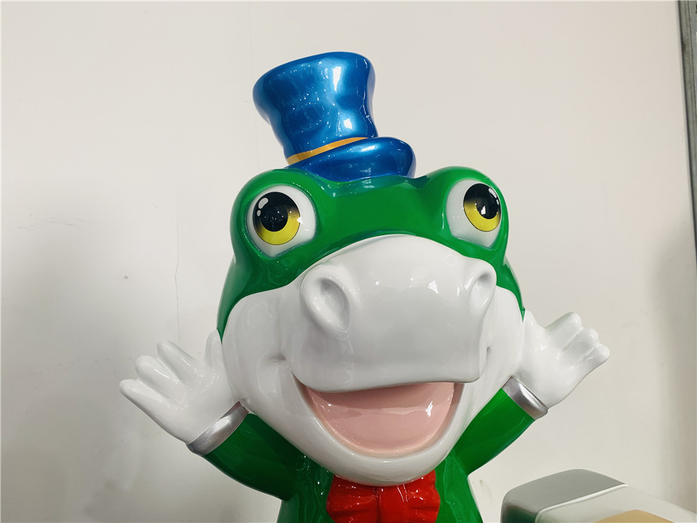 Crocodile Kiddy Ride Machine 1 Player Fiber Glass Material With MP4 Function