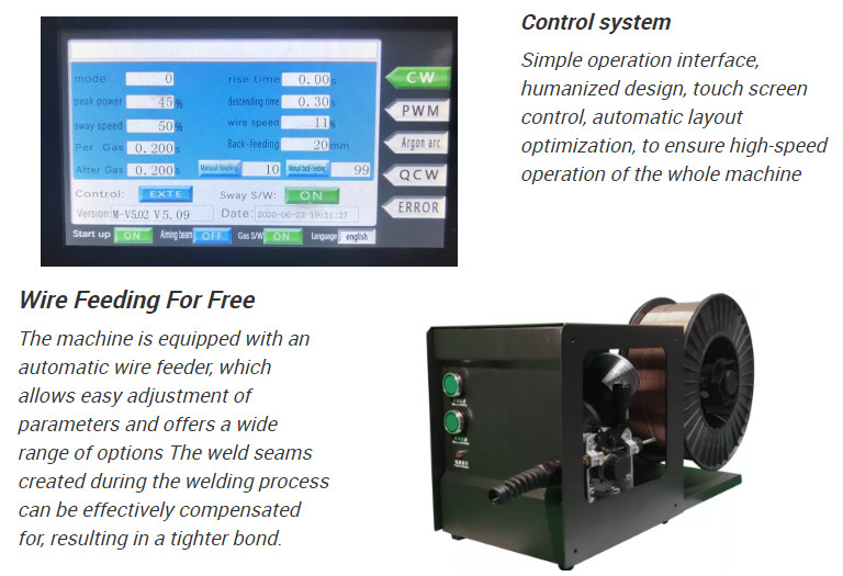 2000W 1000w Fiber Laser Welder 220V Handheld Laser Welding Machine