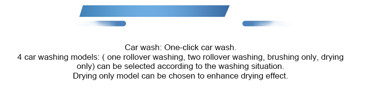 2510x3600x3150MM Hot Dip Galvanized Frame Auto Car Wash Machine