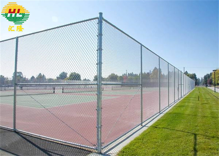 9.8 Ft High 60 X 60 Mesh 9 Gauga Galvanized Chain Link Fence