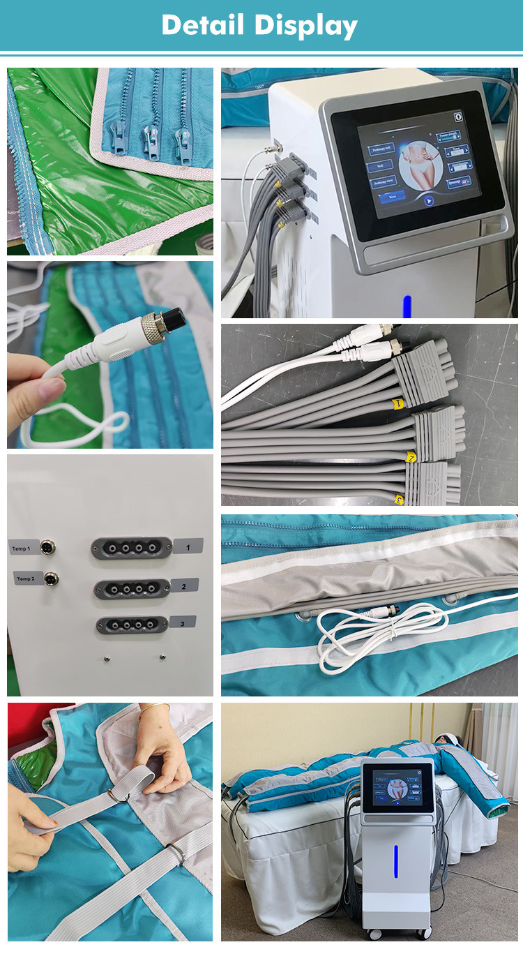 110W Lymph Drainage Massage Machine 5 Modes Lymphatic Drainage Equipment