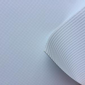 China 20OZ  680G 1100D PVC Coated Tent Fabric White Coated Cloth on sale