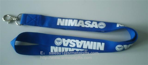 printed polyester lanyard