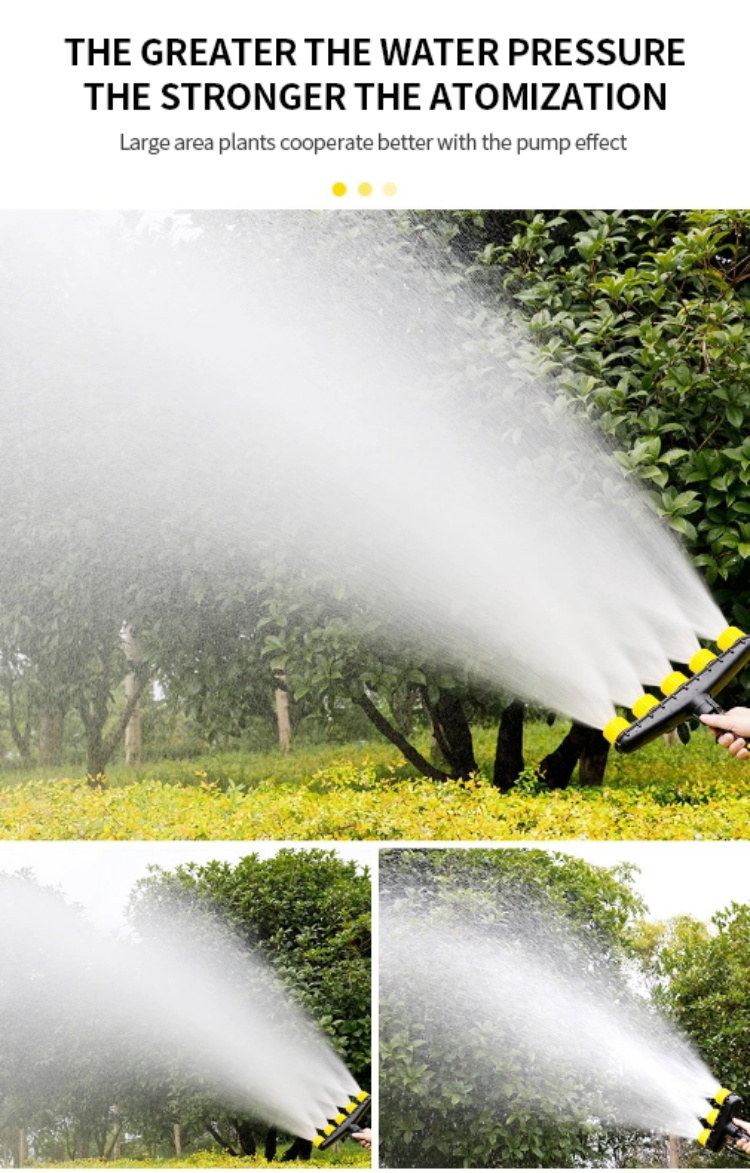 Heavy Duty Garden High Pressure Water Gun 16 mm Hose Tool 4 Pattern Trigger Nozzle