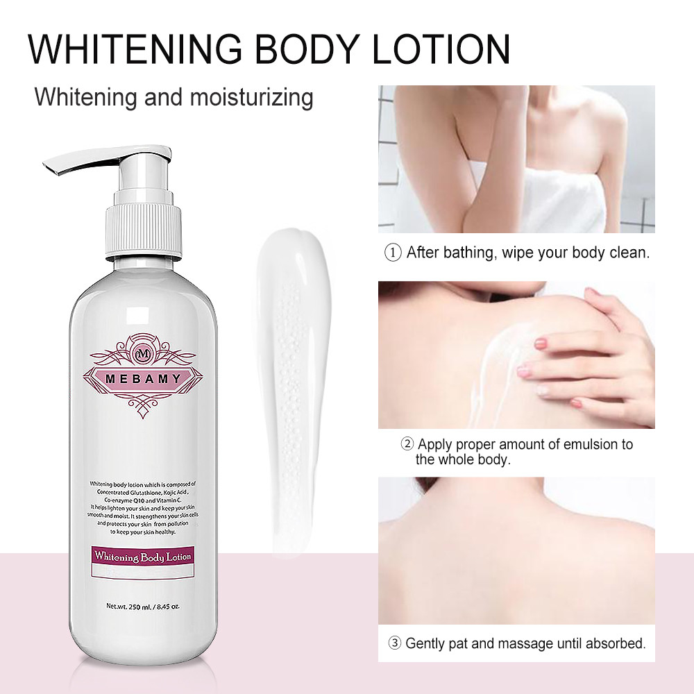 Vitamin C Kojic Acid Whitening Moisturizing Body Lotion 250ML
