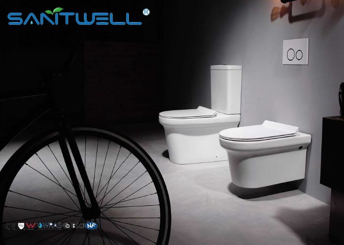 Popular Tenne ceramic wall hung toilet and sanitary ware SWF425