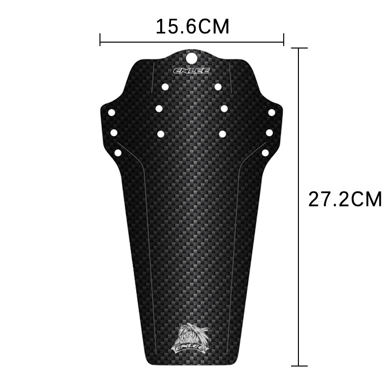 272mmx156mm Bike And Cycle Accessories , PP5 Mountain Bike Fender 38g