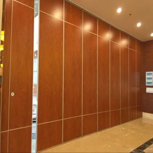 China Acoustic High Sliding Folding Aluminum Movable Partition Wall Profile on sale