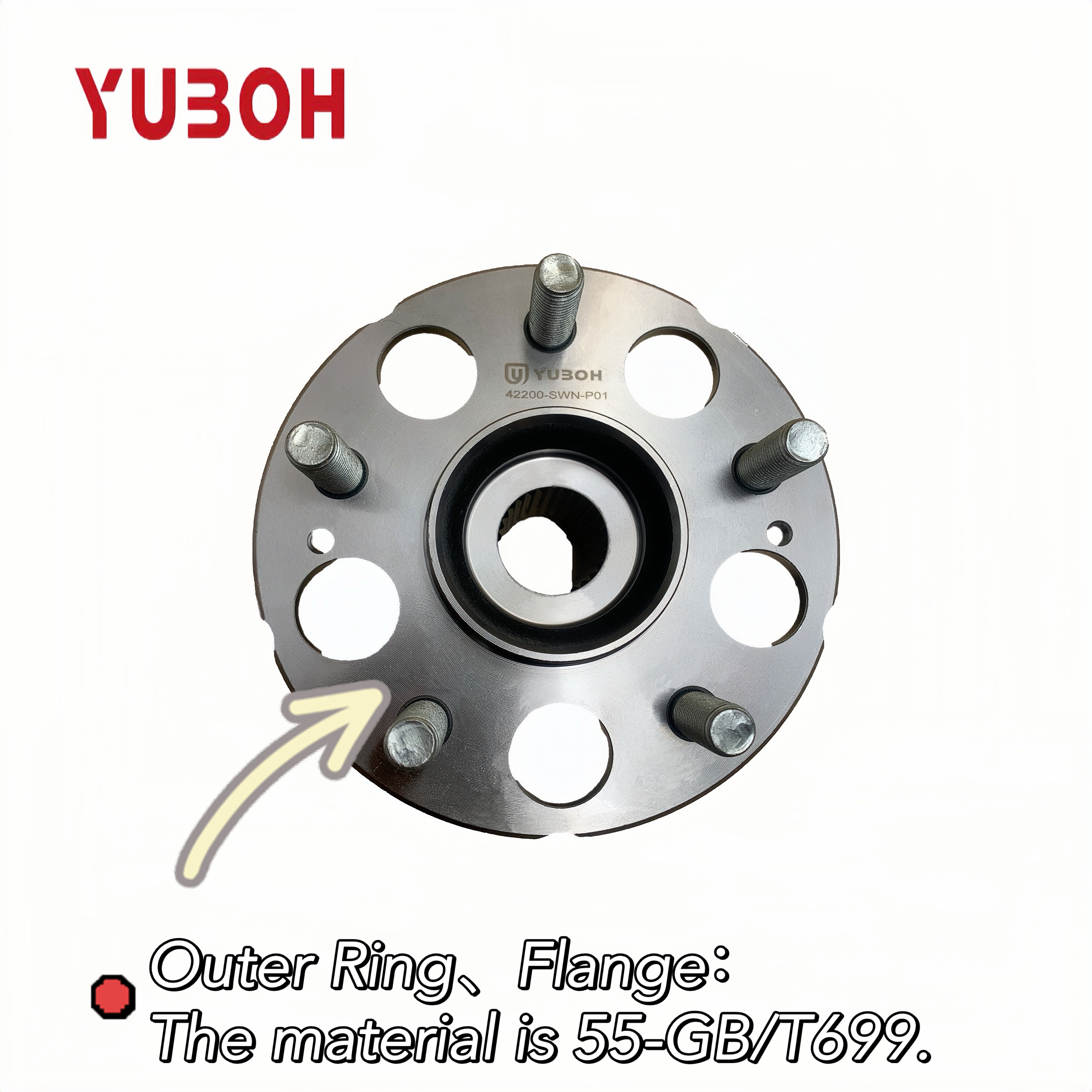 Universal Fit 42200-SZ3-A51 Wheel Hub for Honda ODYSSEY/2002-2004 Front Rear Wheel Rim
