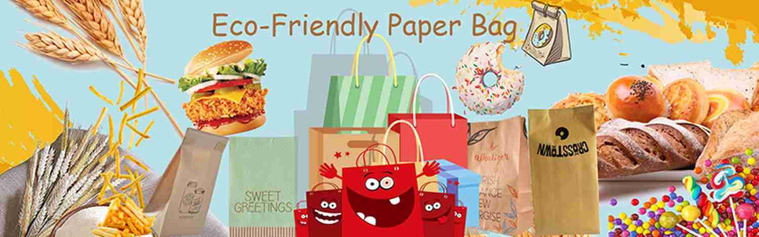 Plain White Waxpaper Kraft Paper Bread Bags Biodegradable 250g