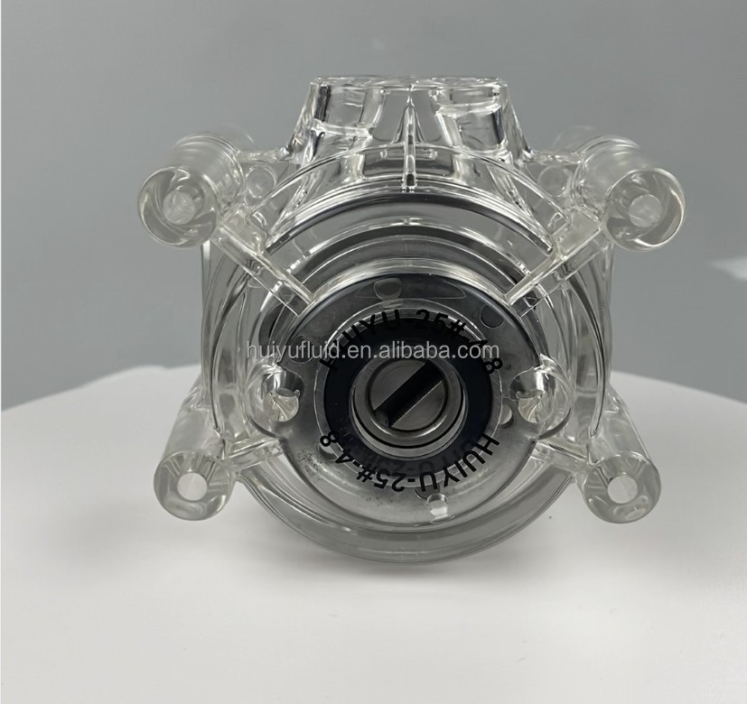 PC housing crystal BZ 15 pump head stuitable tube 25# max flow rate 960ml/min