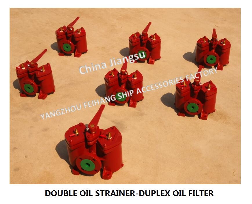Technical Parameter Table For Duplex Oil Filter Double Oil Strainers Model AS32 Cb/T425-94 Body Cast Iron With Filter