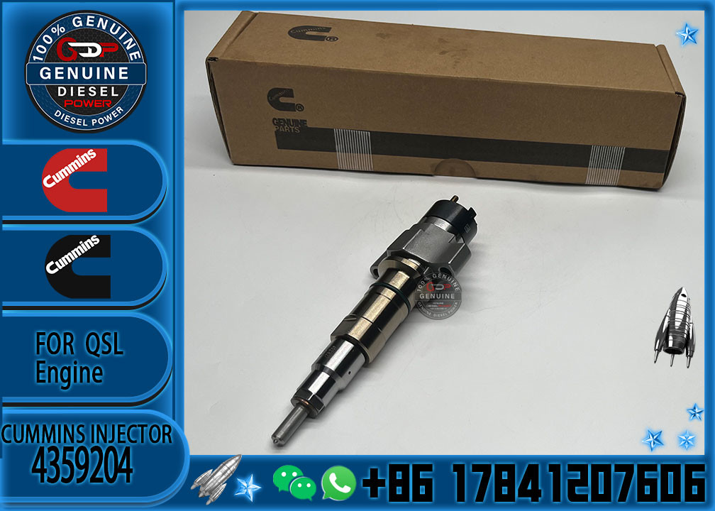 Fuel Injector Nozzle 4359204 Diesel Injection 4359204 For Cummins 6C8.3/QSL9 Common Rail Injector 4359204