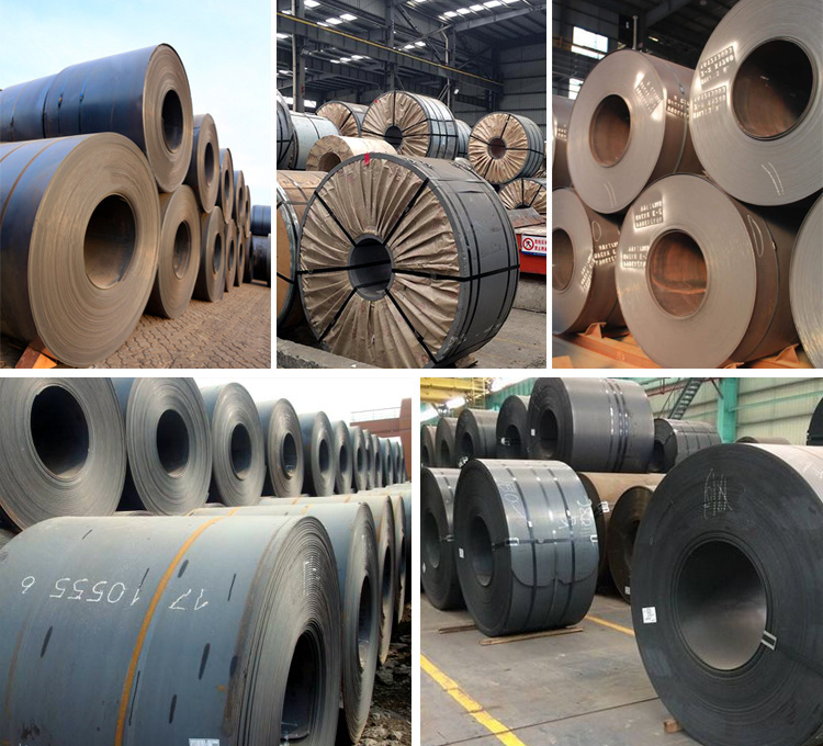 1mm 2mm 3mm Thick S235jr Hr Coil S235 Jr Black Steel Coil Ss50 C45 Q235 A36 Hot Rolled/Cold Rolled Ms Carbon Steel Coil Strip