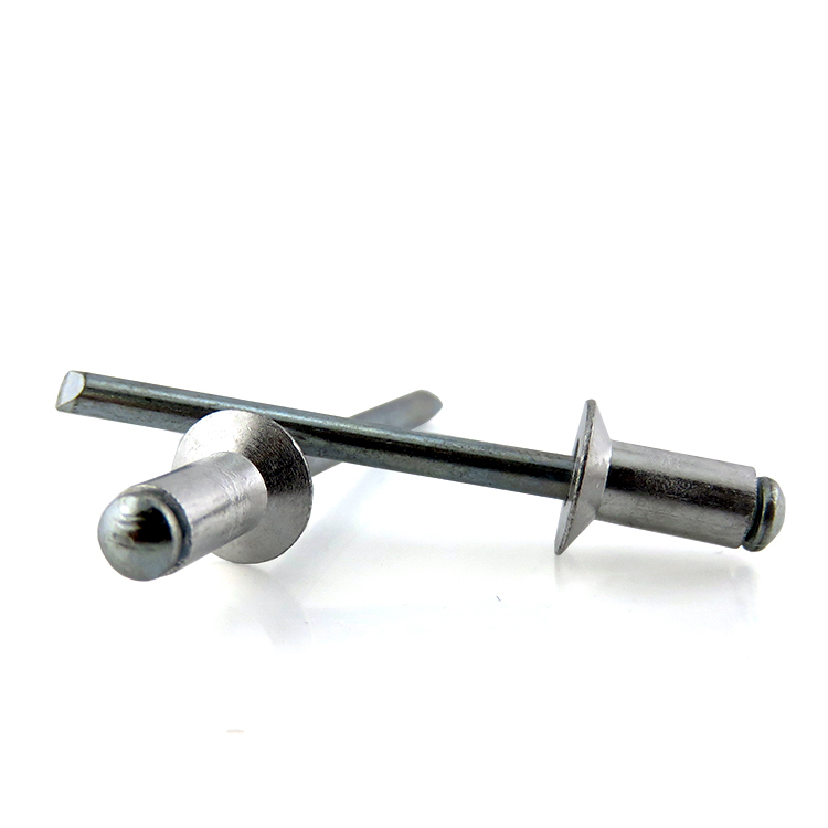 DIN 4mm Large Flange Pop Rivets Aluminium Steel Open Dome Head Blind rivet for Brands