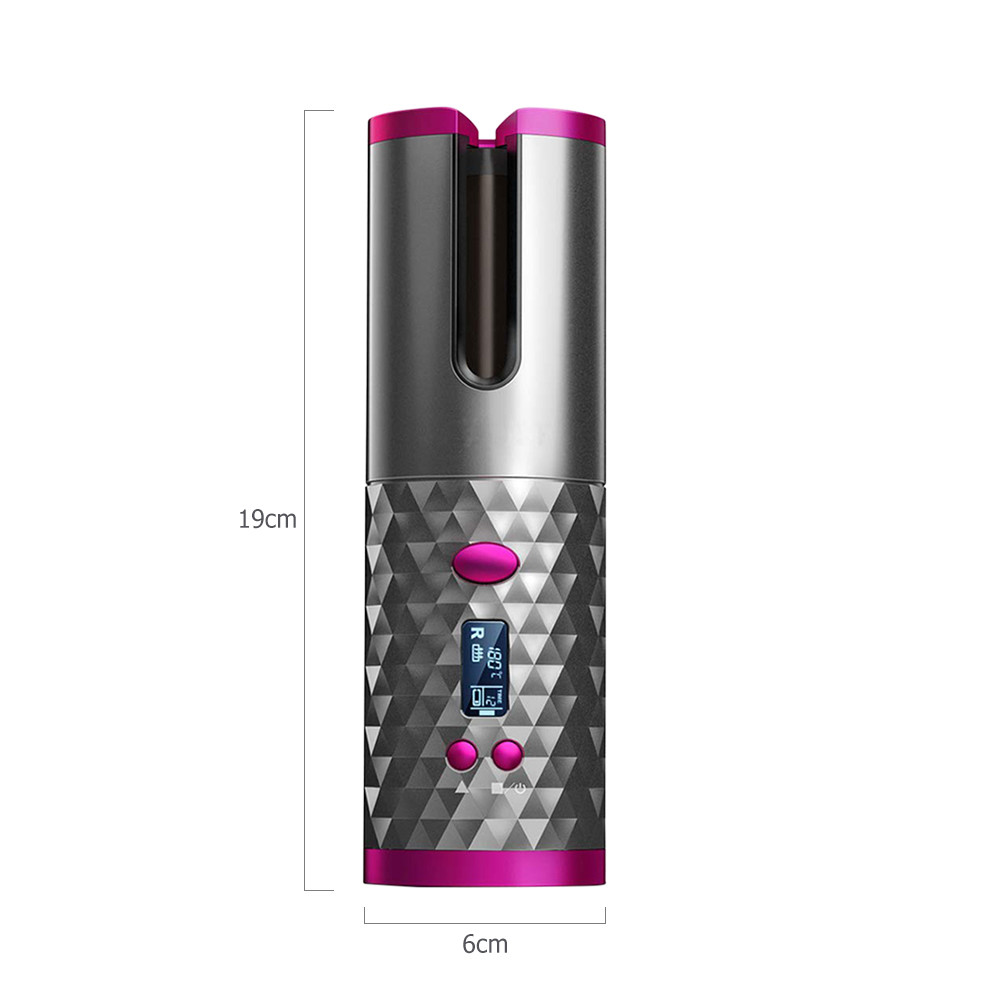 240V Hair Roller Curler 5200mAh Rechargeable Hair Curler 34W