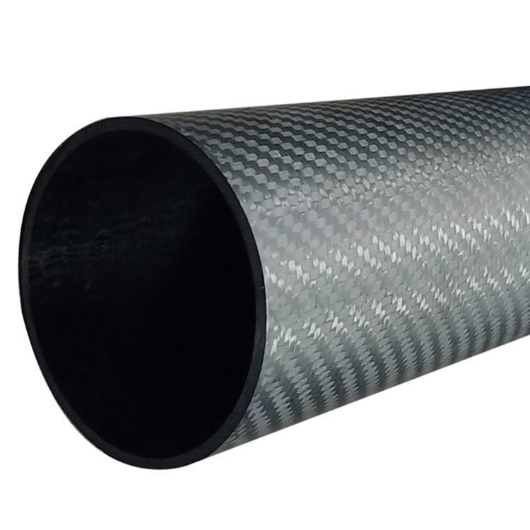 Long High Specific Modulus Carbon Fiber Tube with 0% Ash Content and NOVE Volatile