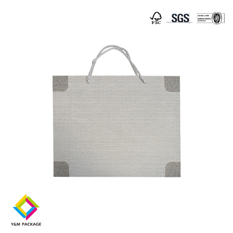 Kraft Black Gold Boutique Shopping Wedding Gift Paper Bags Luxury Custom Printed Wrapping Packaging