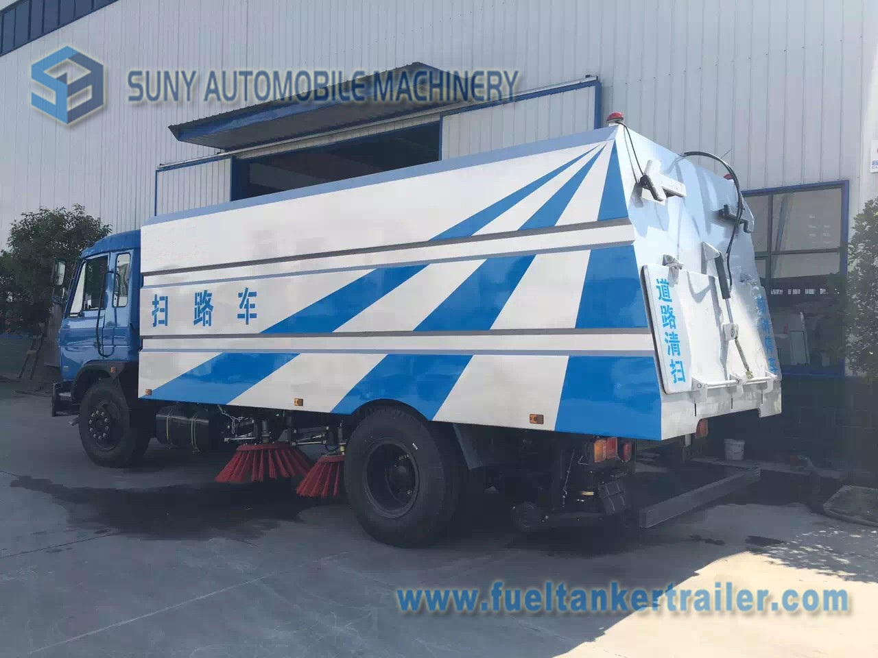 Highway Road Sweeper Truck DONGFENG 4x2 170hp Euro3 12CBM RHD LHD Tank