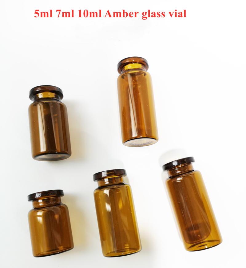 Soda Lime Sterile Glass Vials Medicine 7 Ml Scintillation Vials