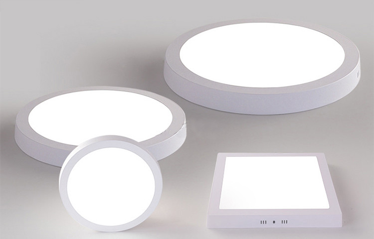 12w 18w 20w 30w Square Ceiling Lamp Motion Sensor LED Light For Balcony Washroom