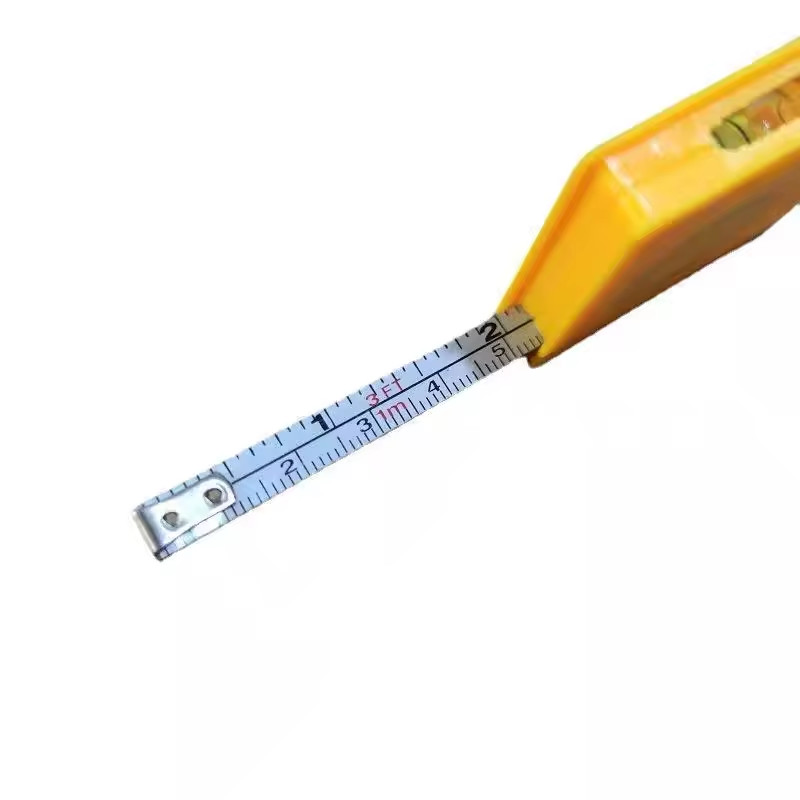 Wintape Custom Promotional Gift Logo Mini Steel Tape Measure With Spirit Level Small Metric Imperial Measuring Tape