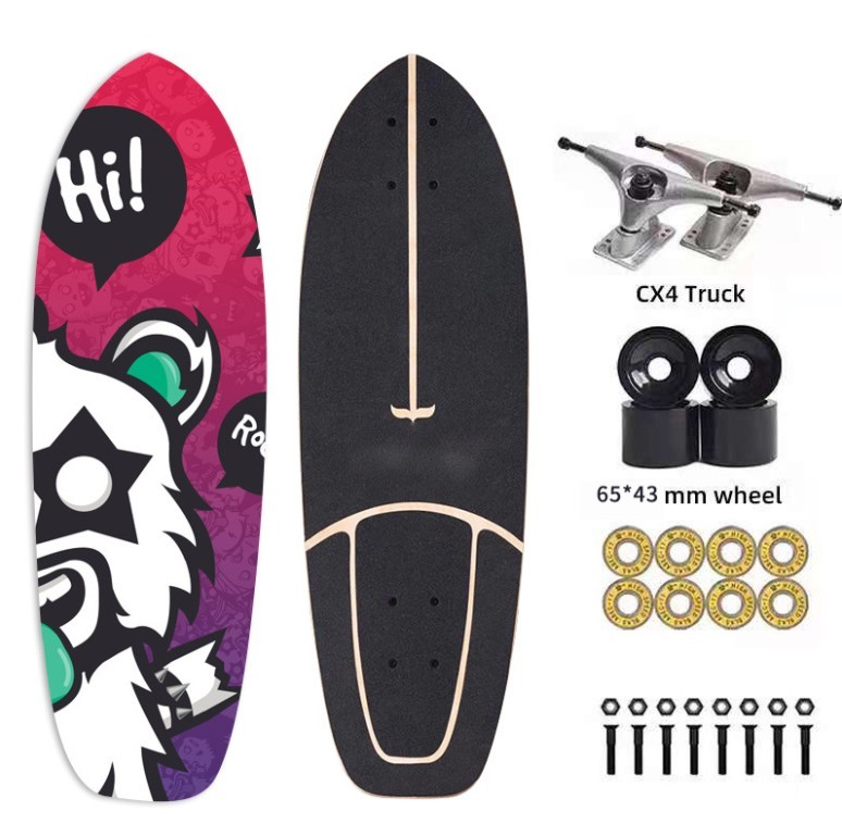 28inch Mini Cruisers Skateboards CX4 For Street Brushing Carving