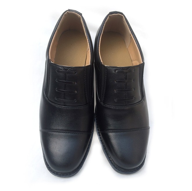 OEM ODM Mens Formal Leather Slip On Dress Shoes Three Joint