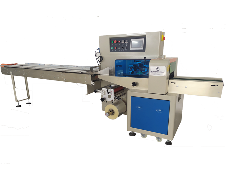 Hot Sale Heat Sealer Package PLC Servo Motor Flowing Wrapping Machine Face Mask Packing Machine