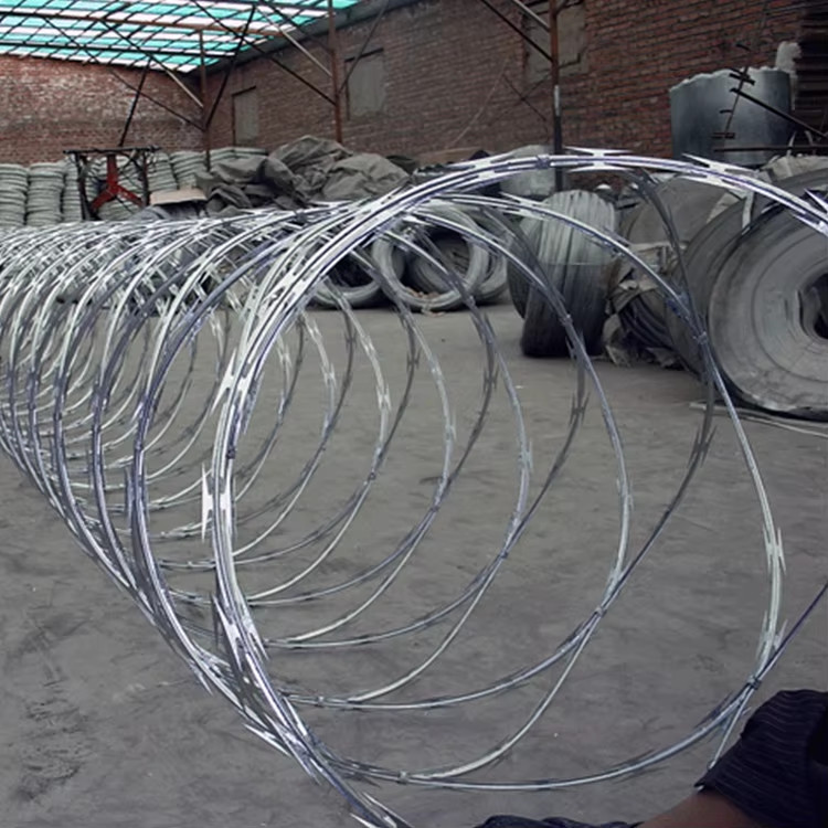 barbed wire single razor for Strong and Durable Property Protection