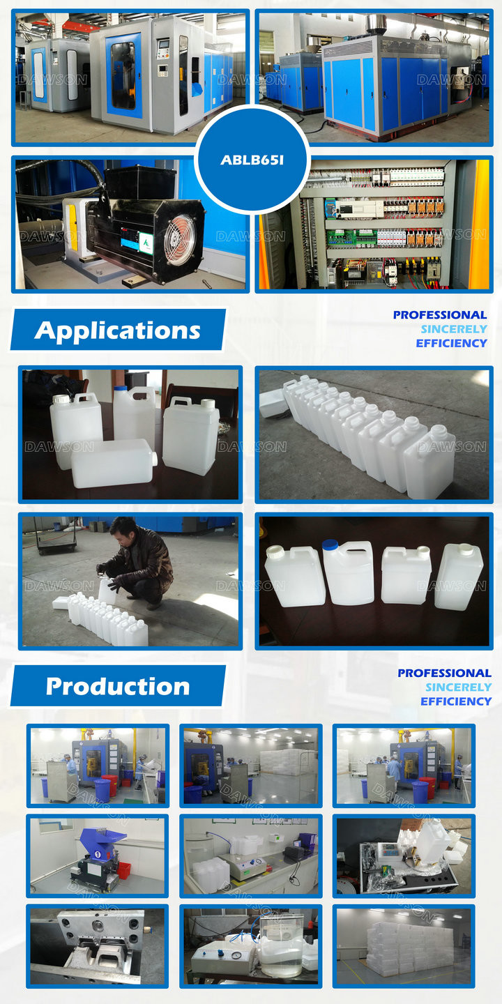 2L 4L 5L PP PE Plastic Container Oil Water Bottle Extrusion Blow Molding Machine