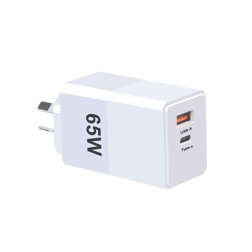 100W Mini High Power AU SAA QC3.0 4.0 Usb C Type C Pd Gan Wall Phone Charger for QC4.0