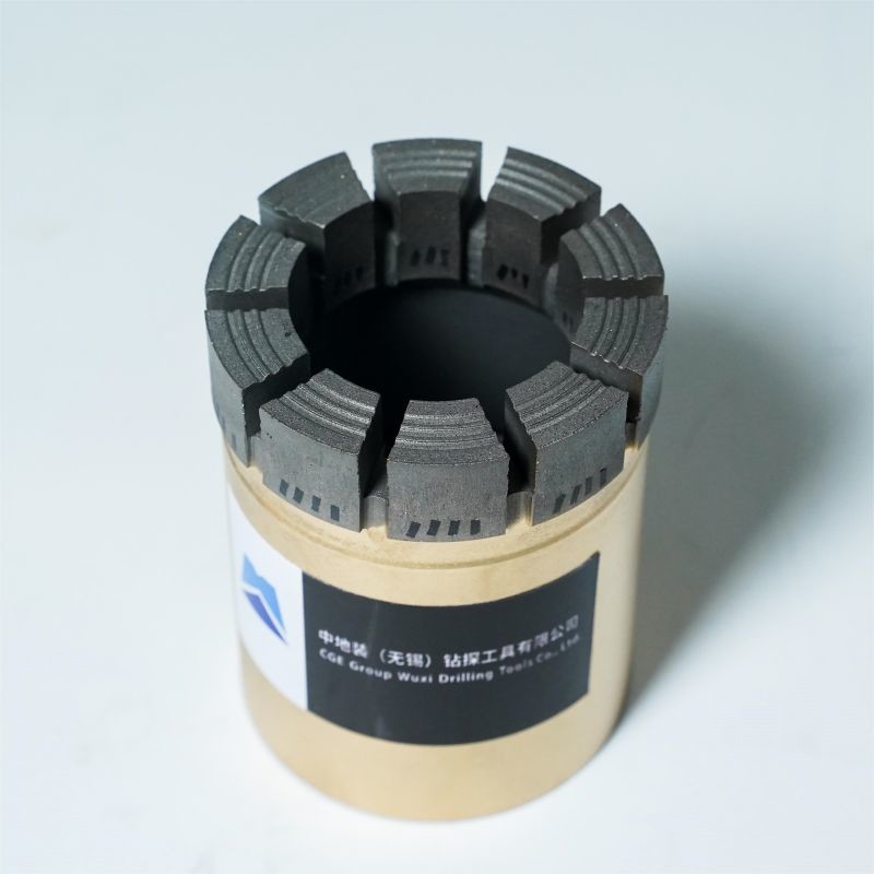 P / WL W Profile Impregnated Diamond Core Bit , High Efficieney Core Hole Drill Bits