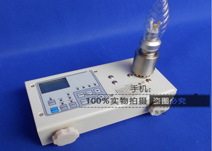 Digital LCD Screen Display Lab Testing Equipment Torque Tester For Lamp Testing