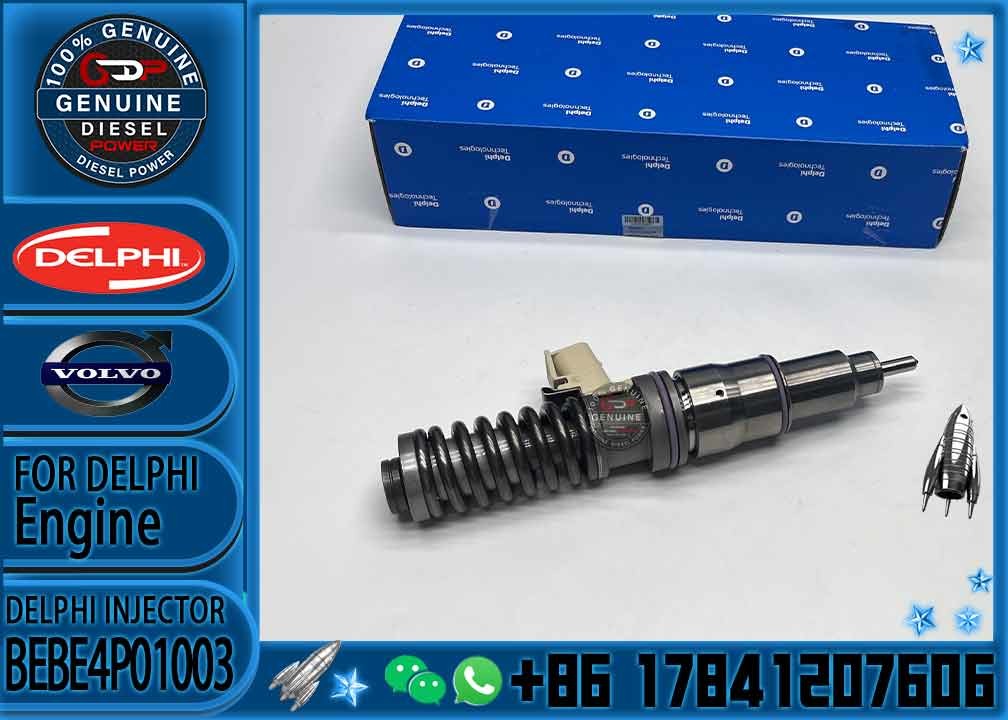 High Quality New Diesel Fuel Injector BEBE4P01003 BEBE4P00001 21652515 For DETROIT Auto Engine Fuel Injector Assy